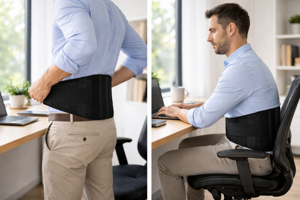 Best back pain belts providing lower back support during daily activities