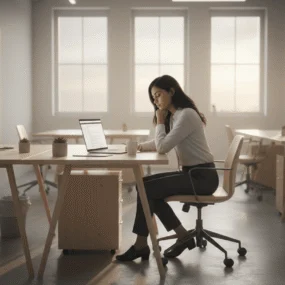 Why sitting too much makes you feel tired all the time while working at a desk